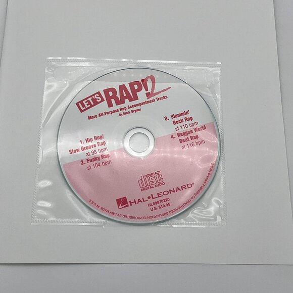 Hal Leonard Music Fact RAPZ Book & CD Pak + Reproducibles Learning FUNdamentals - Picture 4 of 4